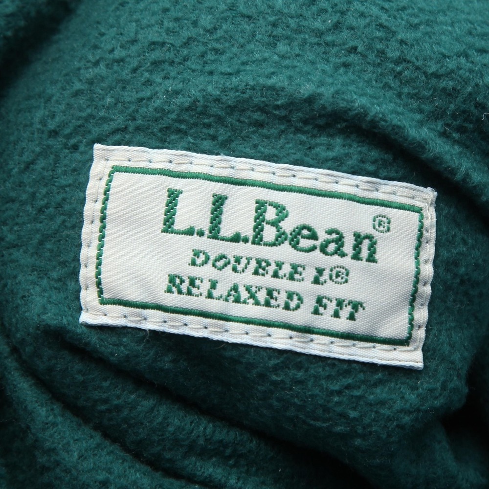 Vintage L.L. Bean Double L Jeans Womens 28x28 Blue Fleece Lined Relaxed Fit 90s - Picture 7 of 16